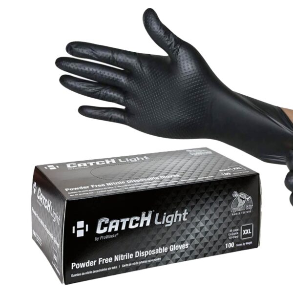 Catch Lt Nitrile Powder Free Texture - Image 2